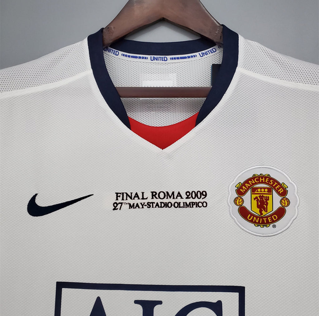 Manchester United 08/09 Jersey White
