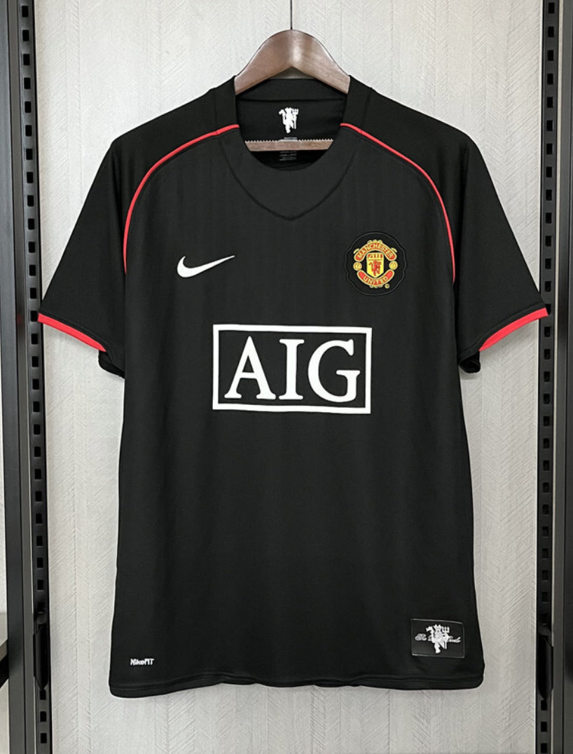 Manchester United 08/09 Jersey Black