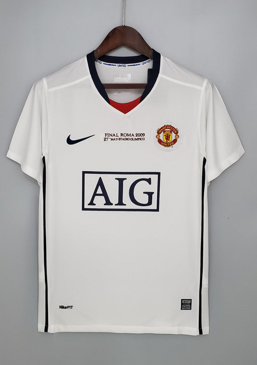 Manchester United 08/09 Jersey White